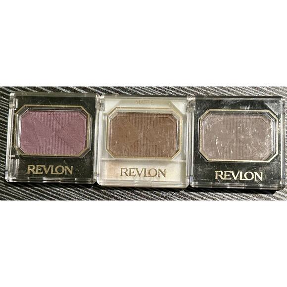 Revlon Custom Eyes EyeShadow LOT(Granite/Lavender/RanchMink) Vintage-ShelfPulls - Picture 1 of 7